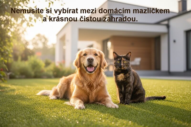umělá tráva pes kočka zahrada (1)